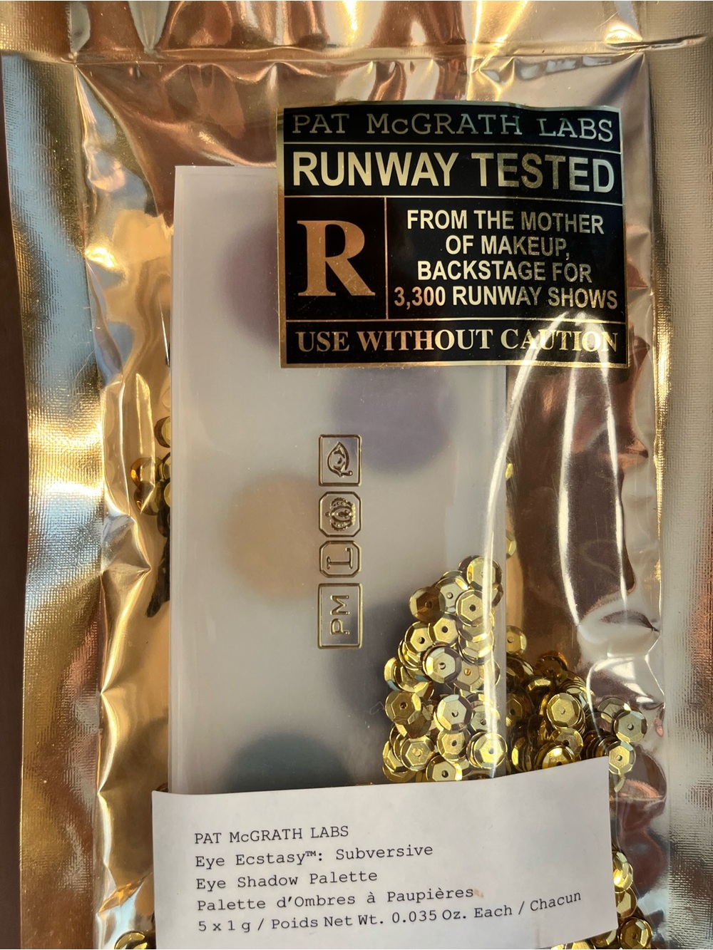 Pat McGrath Eye Ecstasy Palette — Blue, Gold, Burgundy, Plum, Red - Picture 10 of 10